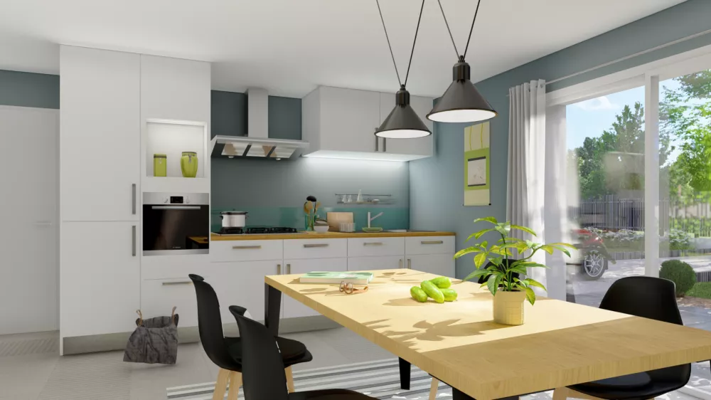 Image du modèle de maison cuisine2