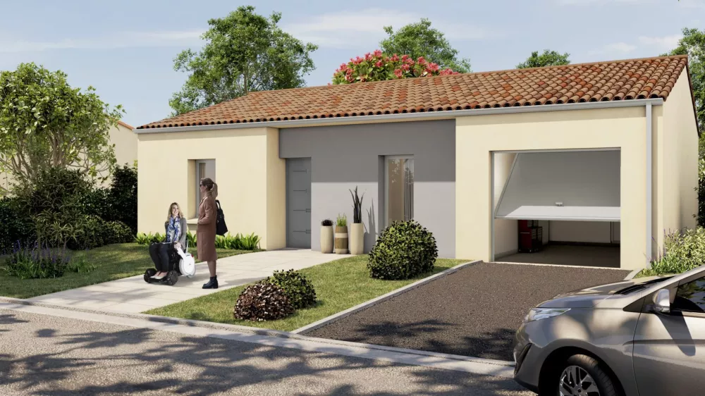 Image du modèle de maison YPEH1 vue 1 - V3