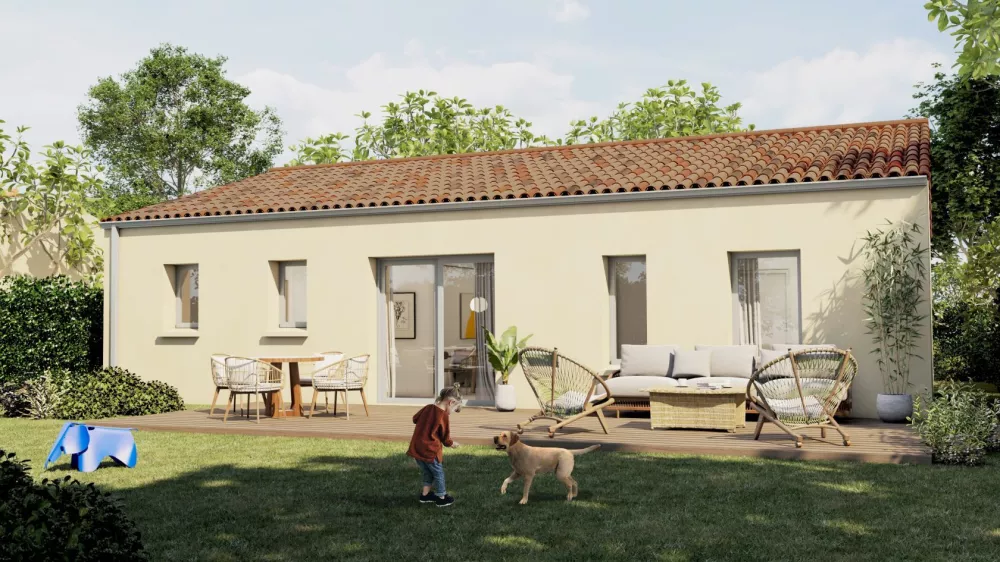 Image du modèle de maison YPEH1 vue 2 - V3