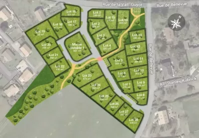 Image du modèle de maison Plan texturé VALLÉ BELLEVUE + LOTS-OK2