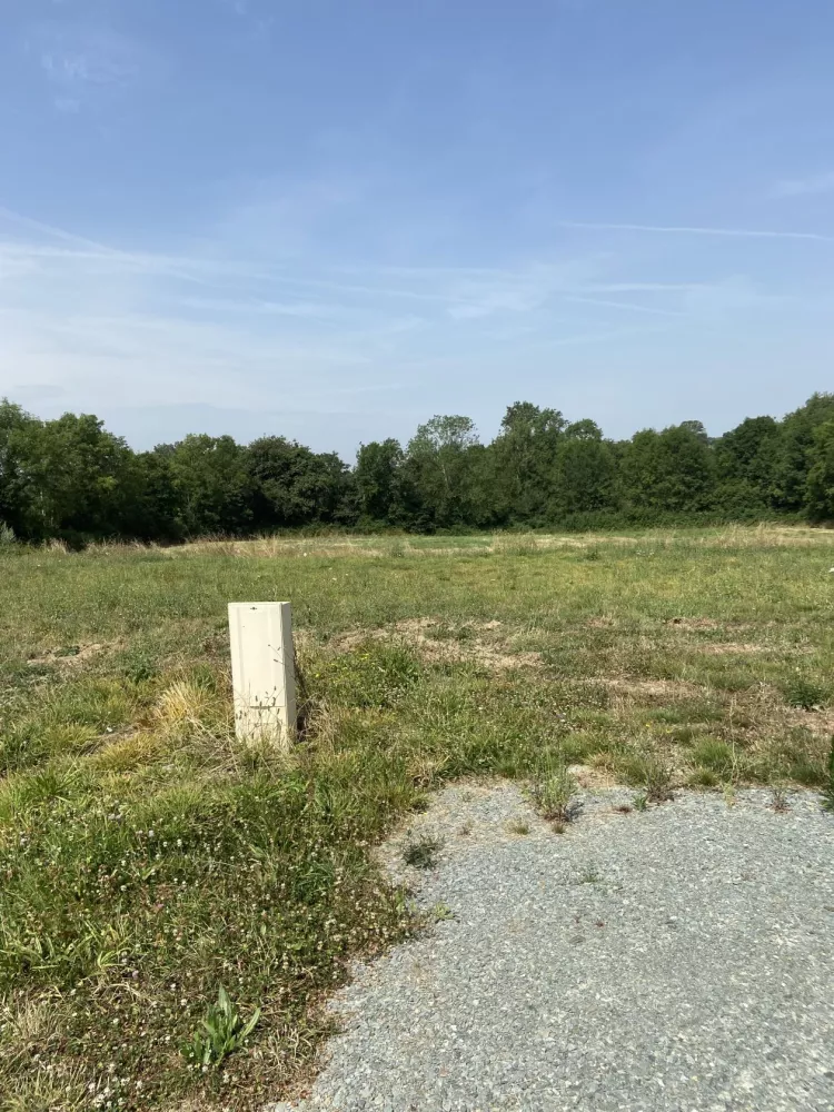 Image du modèle de maison Vue terrain côté Nord Ouest Lot 5
