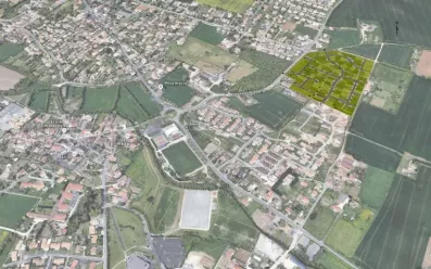 Image du modèle de maison AIFFRES - Les Plantes - vue aérienne