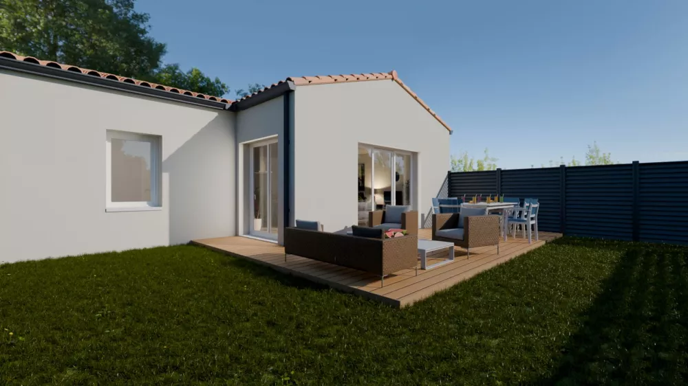 Image du modèle de maison Vue extérieure 2