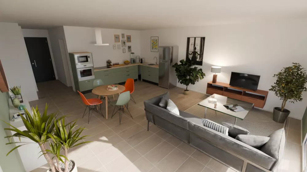 Image du modèle de maison Vue intérieure 1