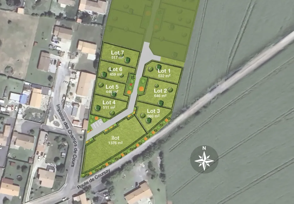 Image du modèle de maison JARDIN VILLIERS-LOT 1-Page int. Grand plan