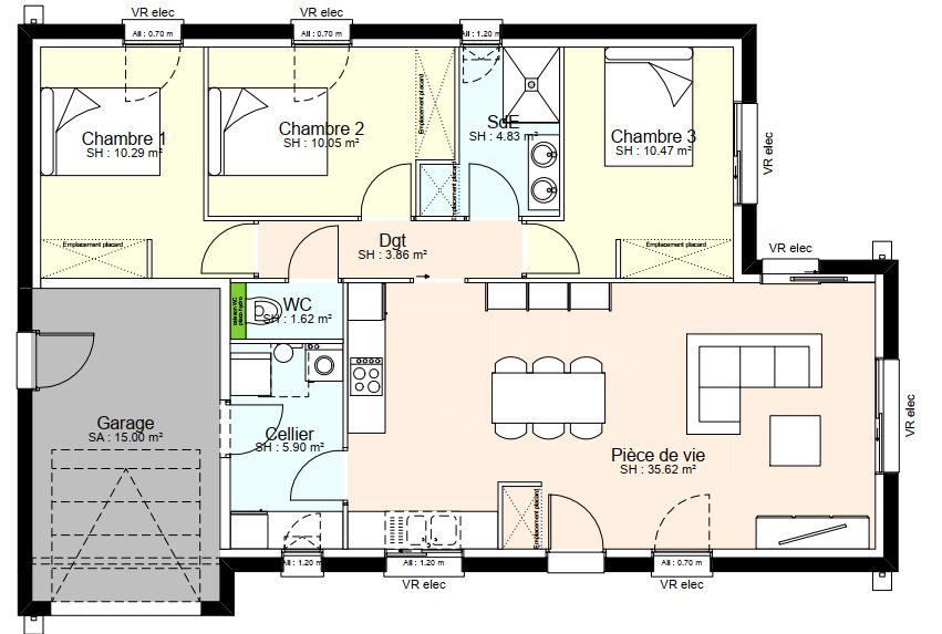 Image du modèle de maison Nouvelle image bitmap