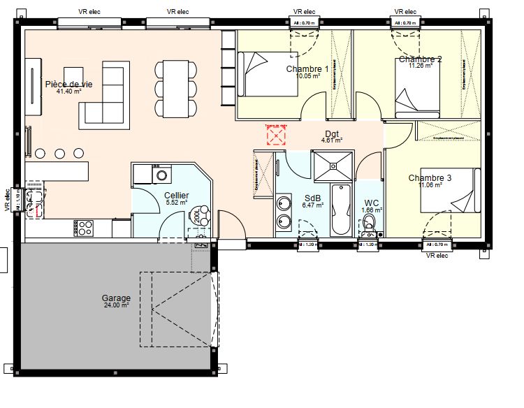 Image du modèle de maison PLAN