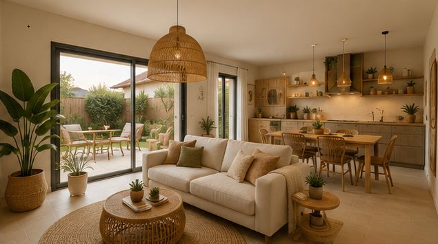 Image du modèle de maison salon1