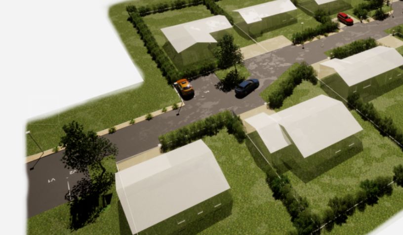 Image du terrain Terrain de 428 m² à JAUNAY-MARIGNY