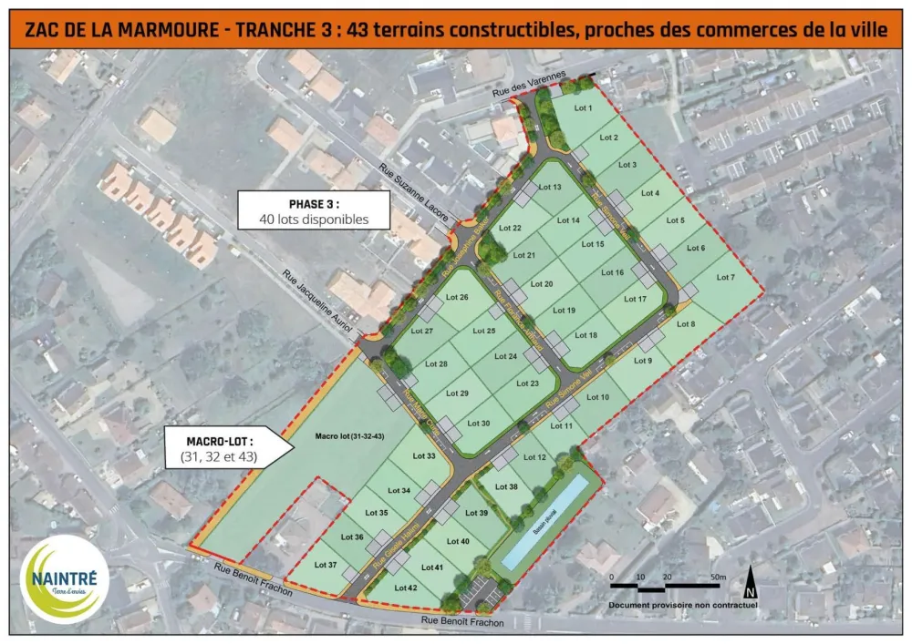 Image du modèle de maison plan des lots tranche 3