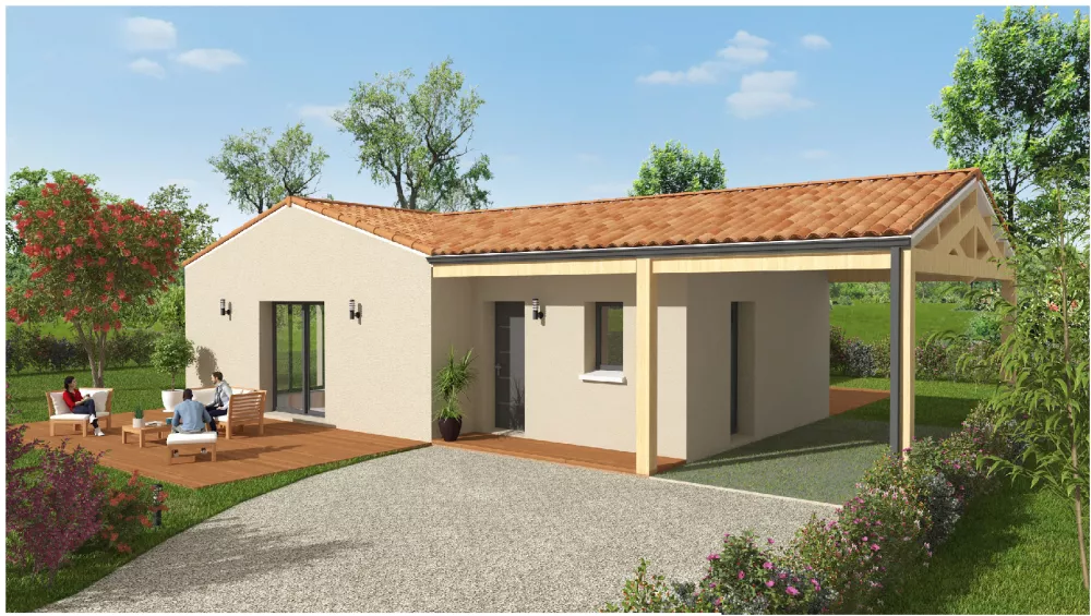 Image du modèle de maison Image GOULLES-POUNGAVANON