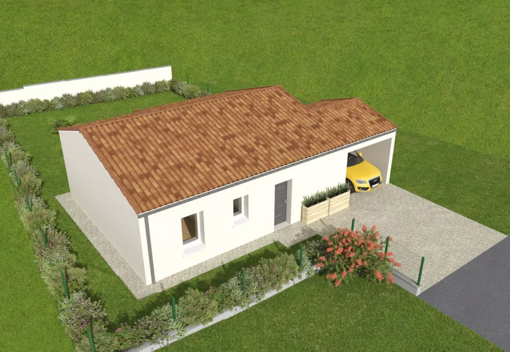 Image du modèle de maison Lacasta Perspective Avant