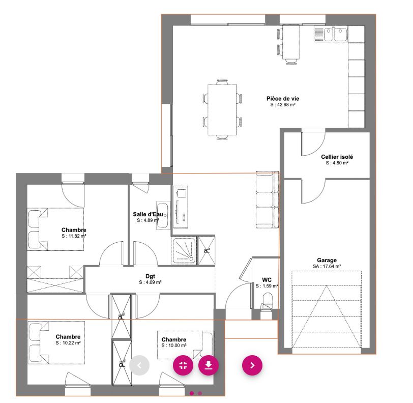 Image du modèle de maison PLAN