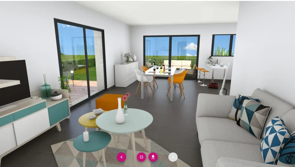 Image du modèle de maison INTÉRIEUR