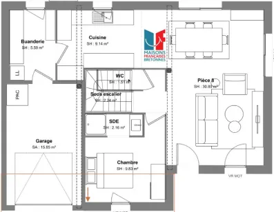 Image du modèle de maison Capture RDC