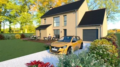 Image du modèle de maison FAÇADE AVANT