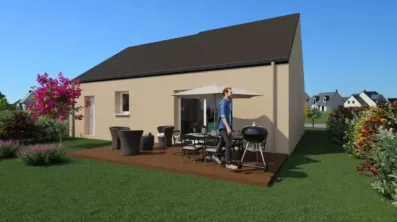 Image du modèle de maison Façade Sud-Ouest