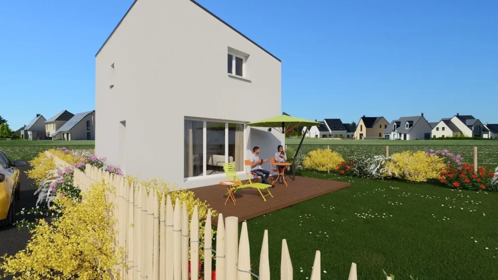 Image du modèle de maison Façade Nord (3)