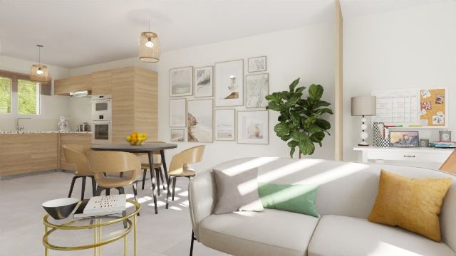 Image du modèle de maison CUISINE FACADE AVT + SALON 2