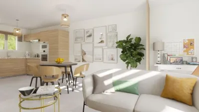 Image du modèle de maison CUISINE FACADE AVT + SALON 2