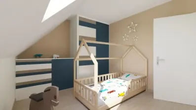 Image du modèle de maison Chambre 3 enfant