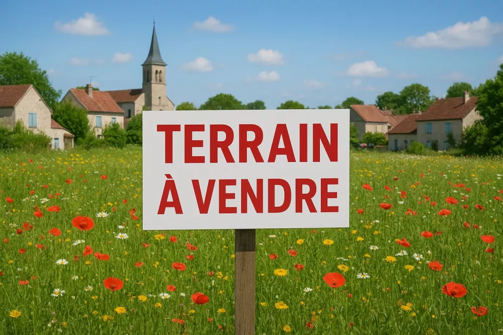 Image du terrain Terrain à bâtir de 444 m² à ANAIS (17)