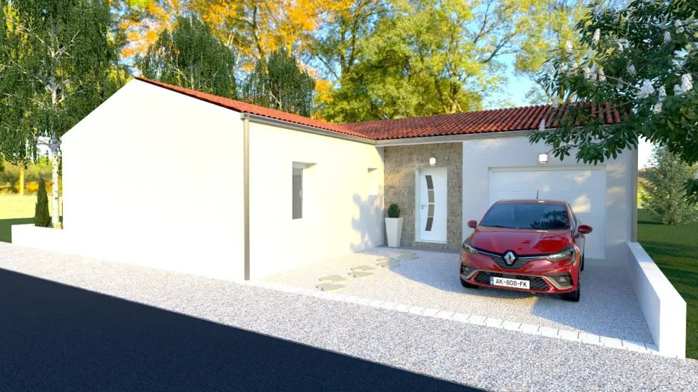 Image du modèle de maison FACADE AVANT