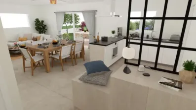 Image du modèle de maison VUE CUISINE SEJOUR