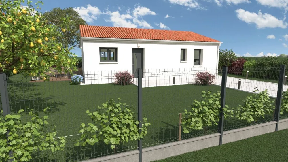 Image du modèle de maison FACADE AVANT 1