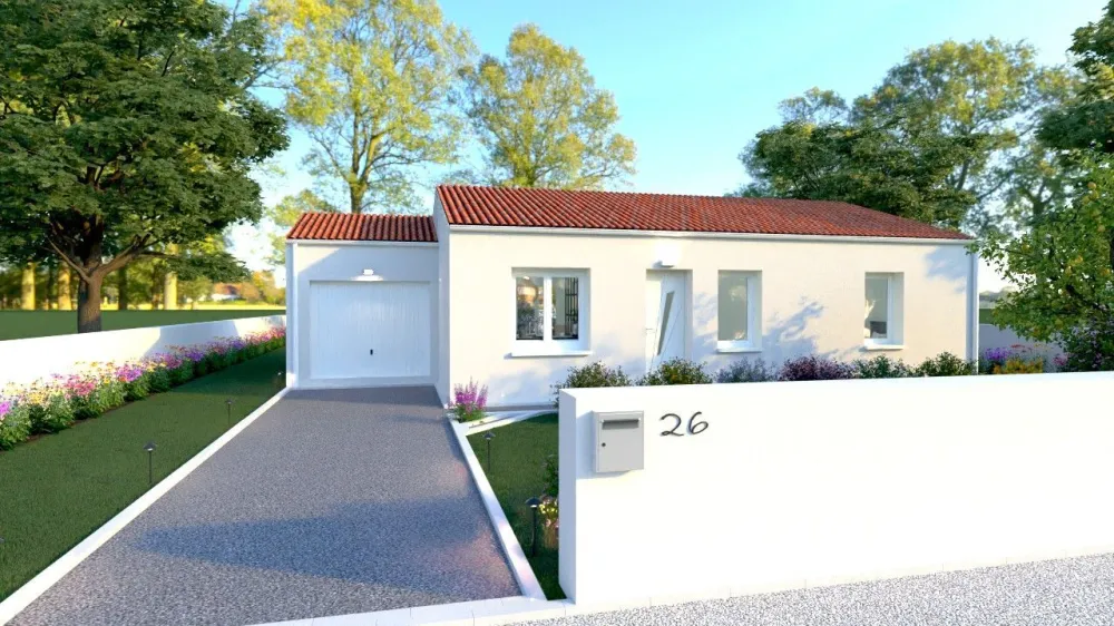 Image du modèle de maison FACADE AVANT
