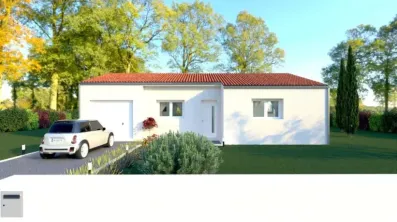 Image du modèle de maison VUE FACADE AVANT 2