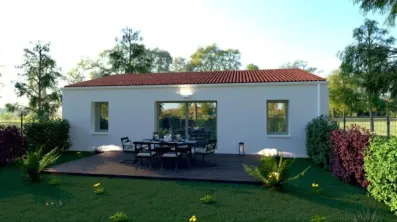 Image du modèle de maison FACADE ARRIERE
