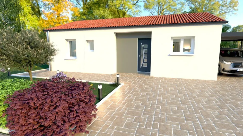 Image du modèle de maison FACADE AVANT