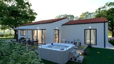 Image du modèle de maison FACADE ARRIERE