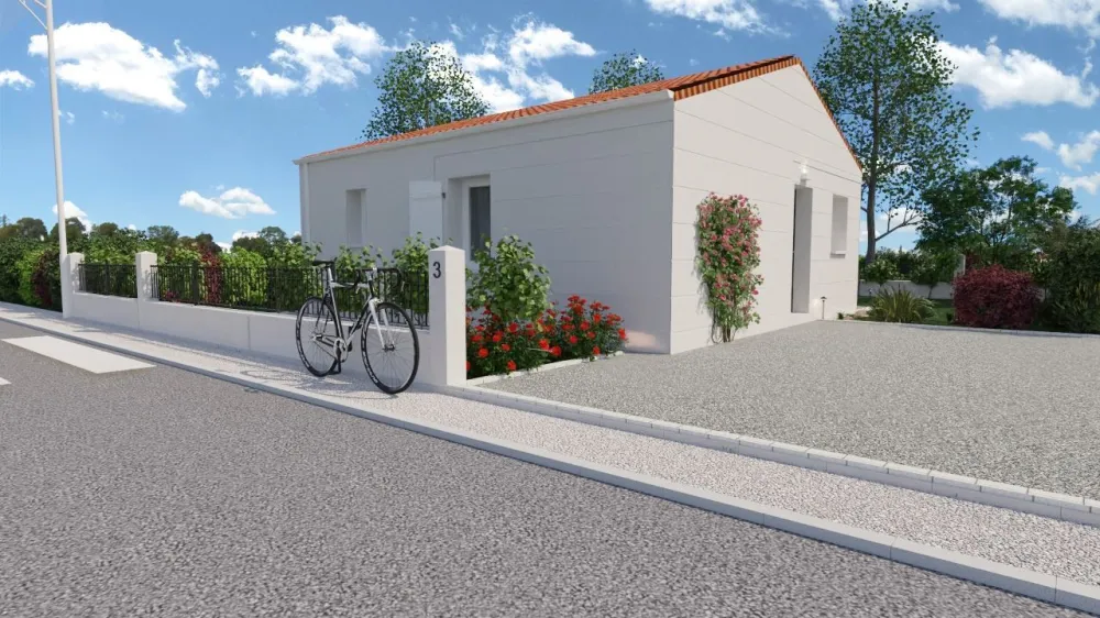 Image du modèle de maison FACADE AVANT