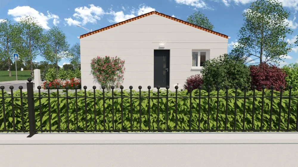 Image du modèle de maison FACADE ENTREE