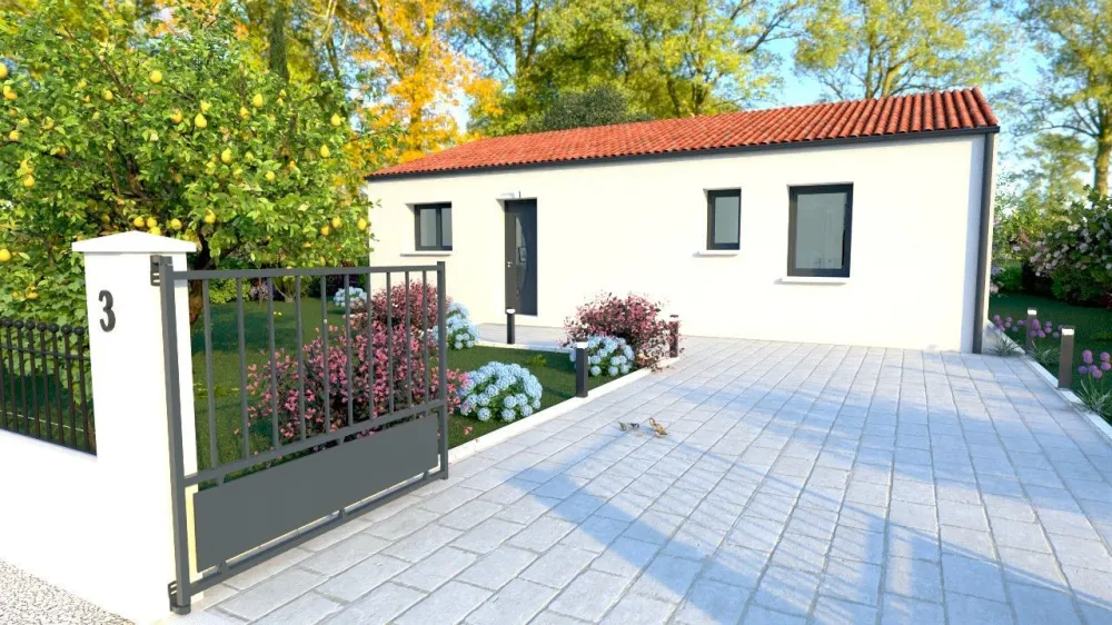 Image du modèle de maison FACADE AVANT