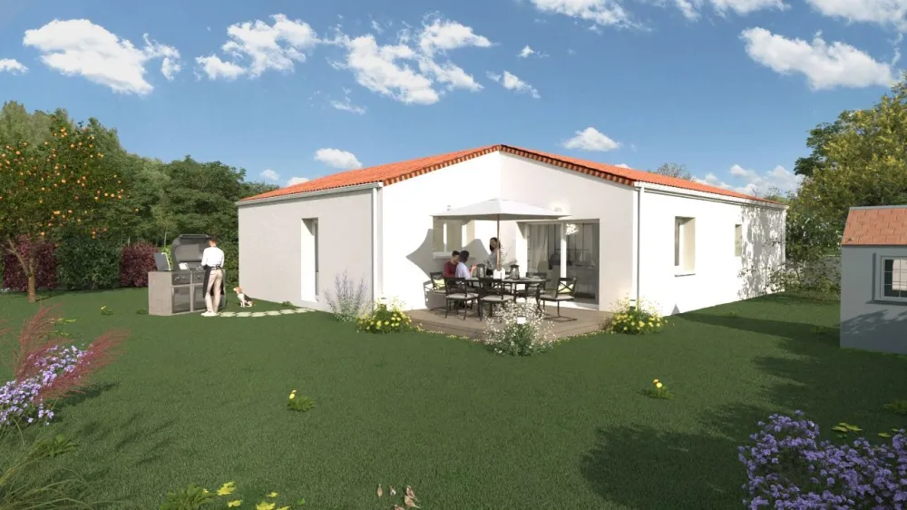 Image du modèle de maison FACADE ARRIERE