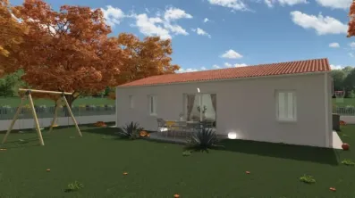 Image du modèle de maison FACADE ARRIERE JOUR