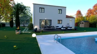 Image du modèle de maison FACADE ARRIÈRE