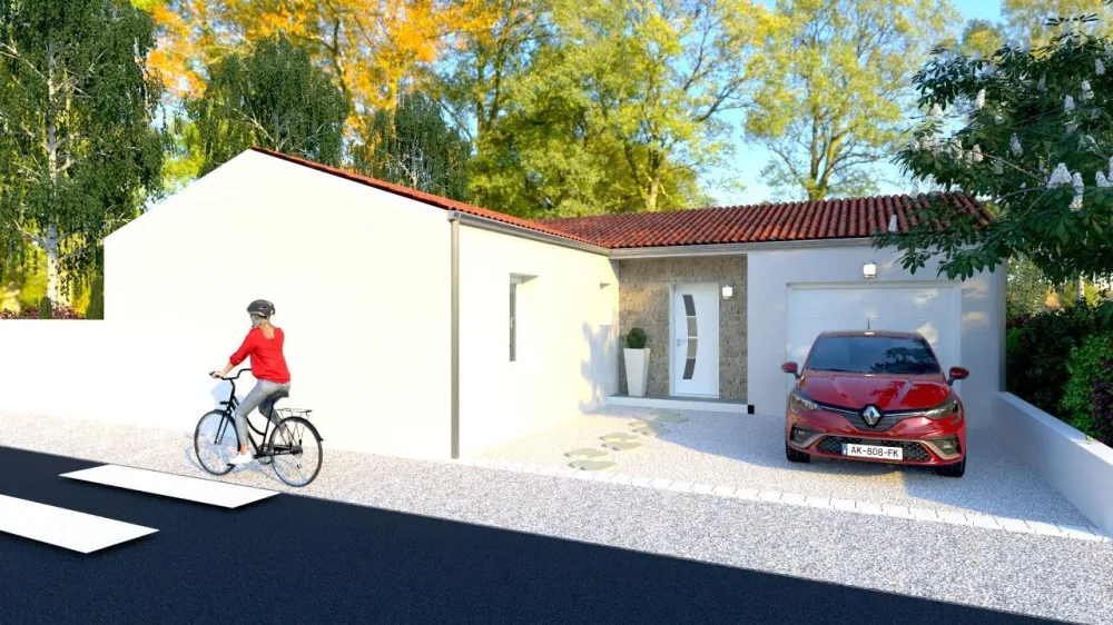 Image du modèle de maison FACADE AVANT