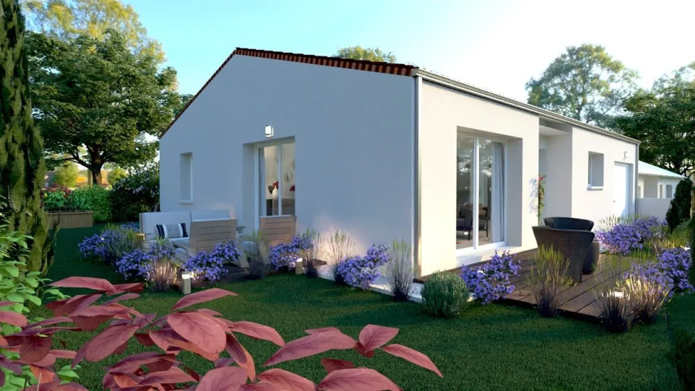 Image du modèle de maison FACADE COTE