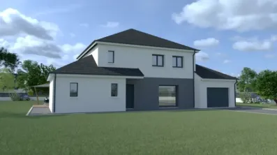 Image du modèle de maison DE4P-619-GA-GR-AV