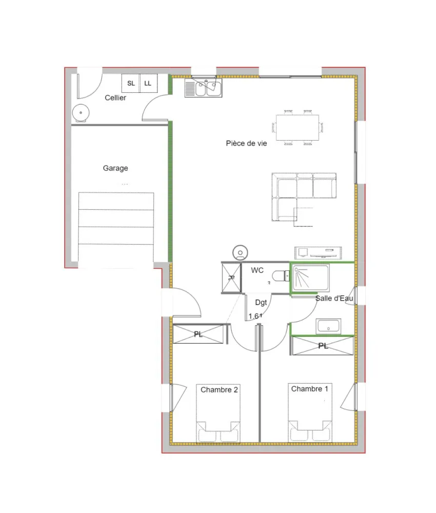Image du modèle de maison PLAN MAISON