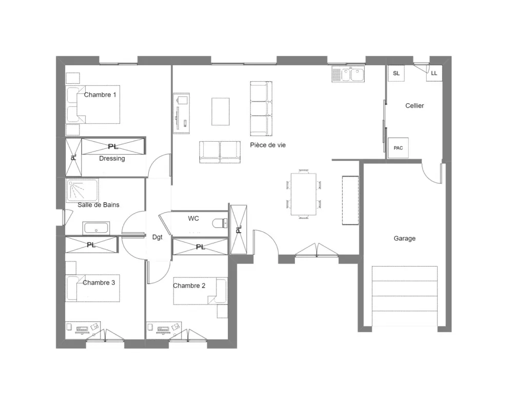 Image du modèle de maison PLAN MAISON