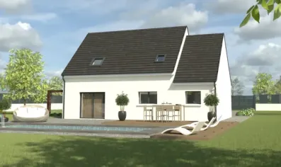 Image du modèle de maison DC2-420-GA-Ar-BL