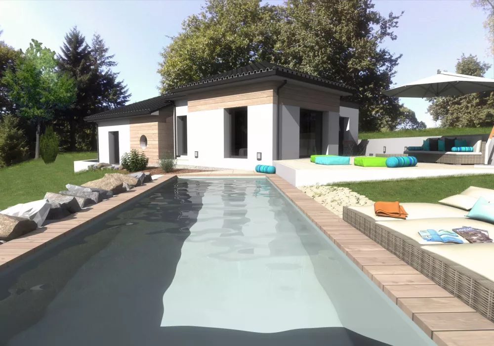 Image du modèle de maison PHEBUS 5-Jardin