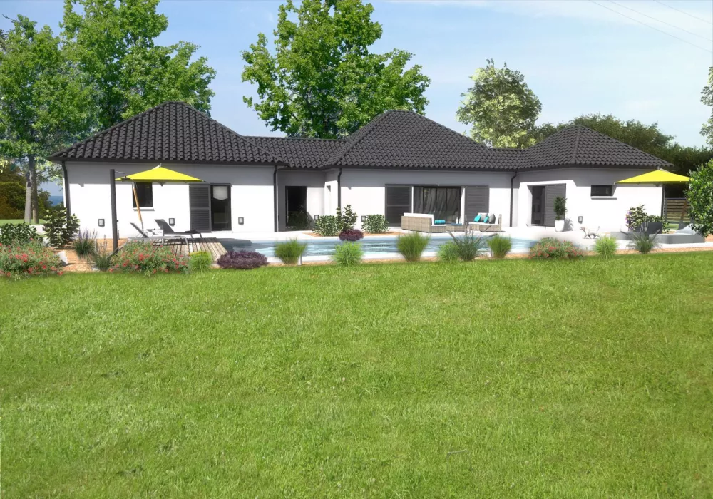 Image du modèle de maison PHEBUS 4-36-Jardin