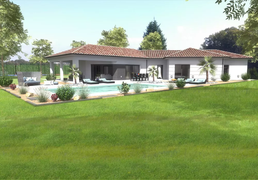 Image du modèle de maison PHEBUS 3-Jardin