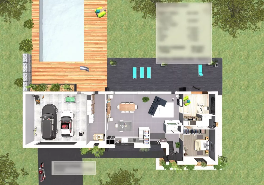 Image du modèle de maison PHEBUS 1-PlanRdc